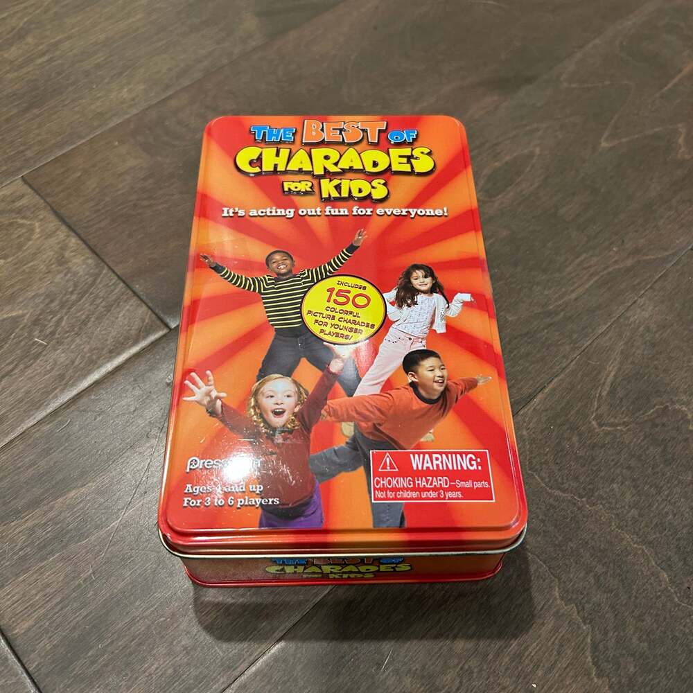 The Best Of Charades For Kids Game by Pressman